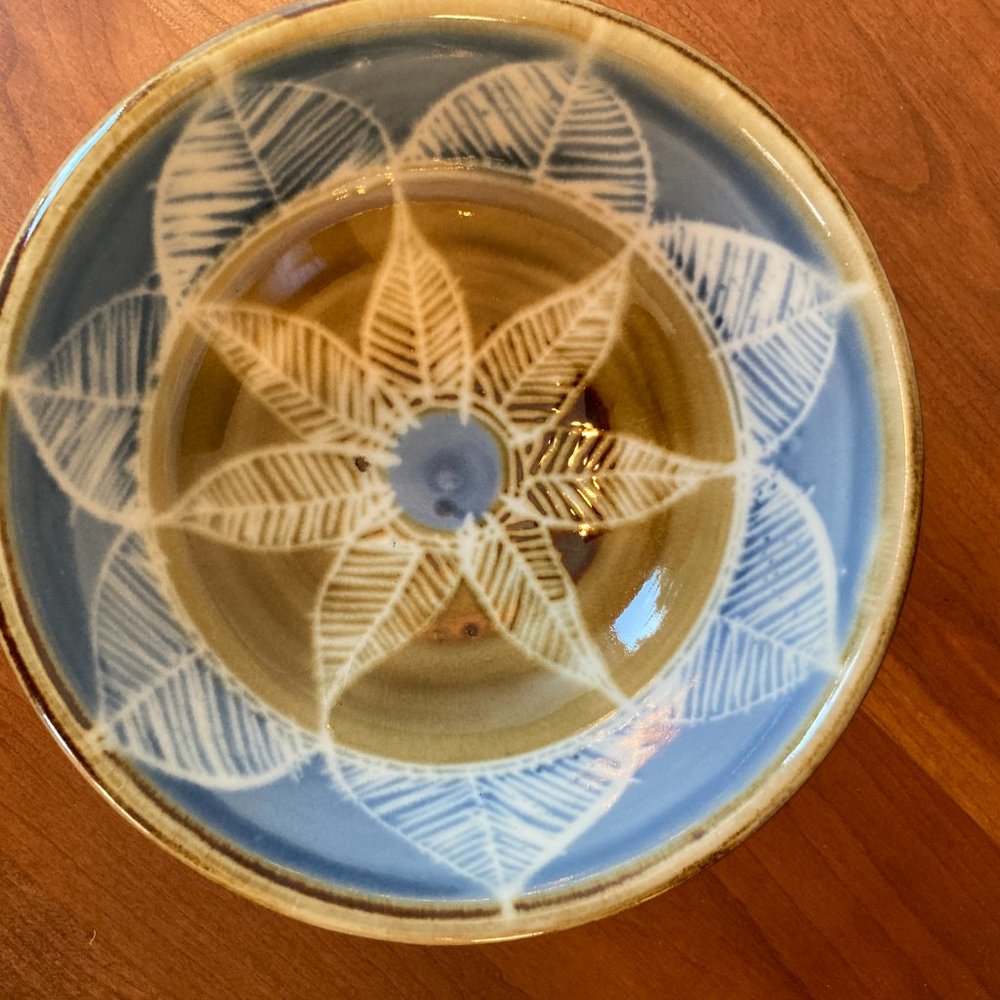 Sam Scott Pottery PNW Pacific Northwest 7" Hand Thrown Serving Bowl Signed NEW!